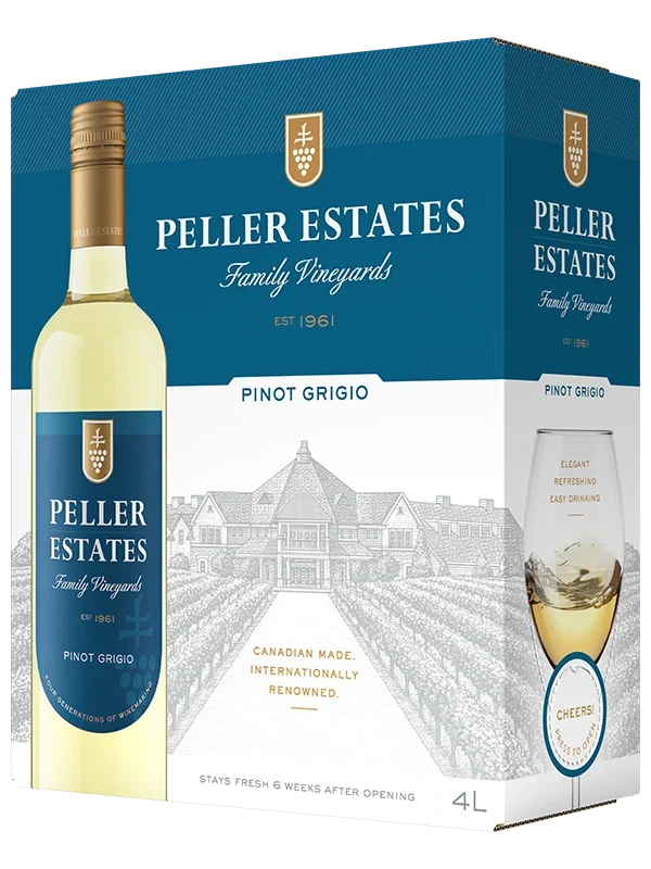 PELLER ESTATES PINOT GRIGIO 4L @ Saskatoon [1001148]