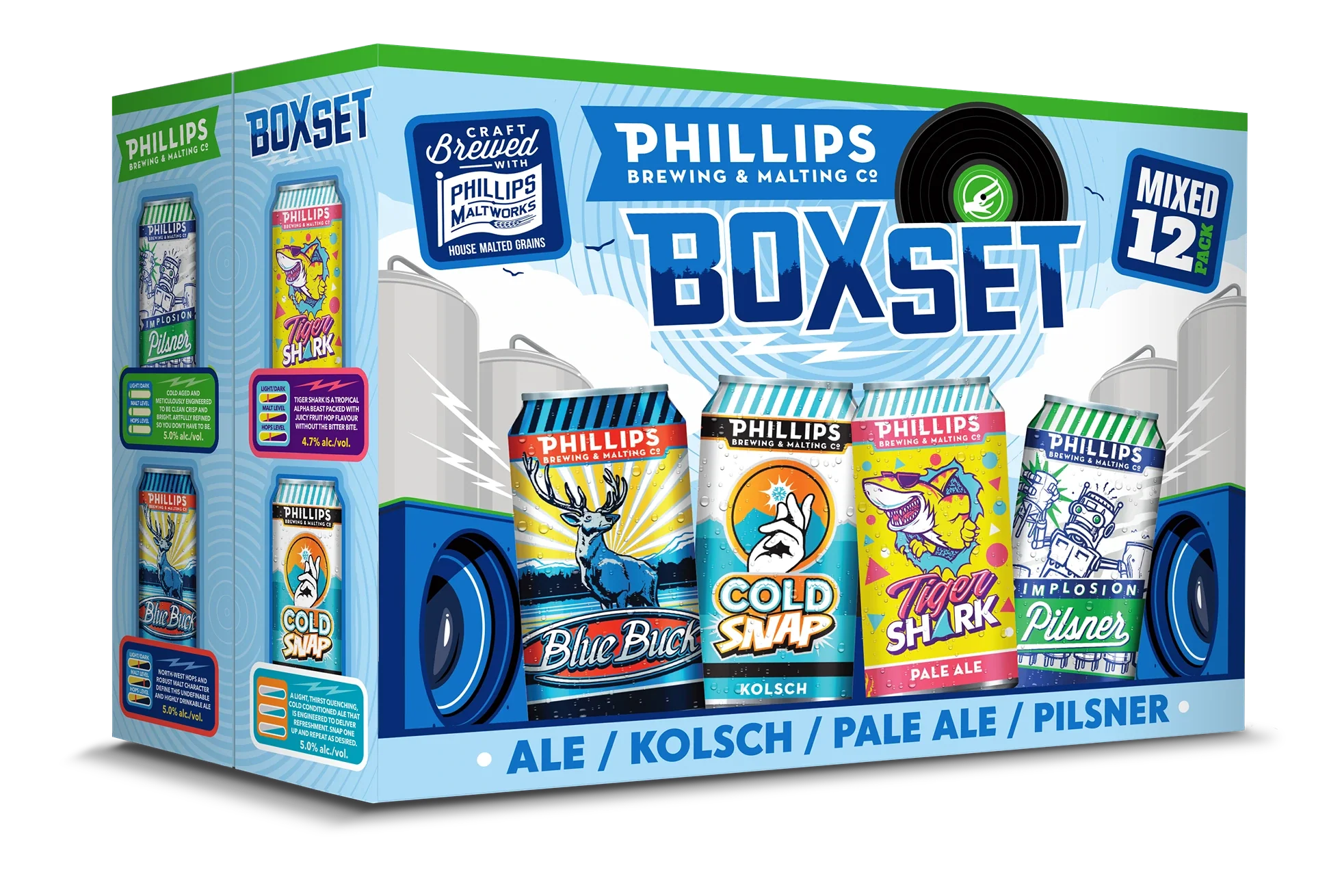 PHILLIPS MIXER 355ML 12PK CAN @ Deerfoot Meadows [1002829]