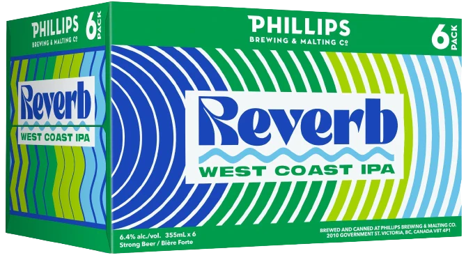 PHILLIPS REVERB WEST COAST IPA 355ML 6PK CAN @ Deerfoot Meadows [1049520]