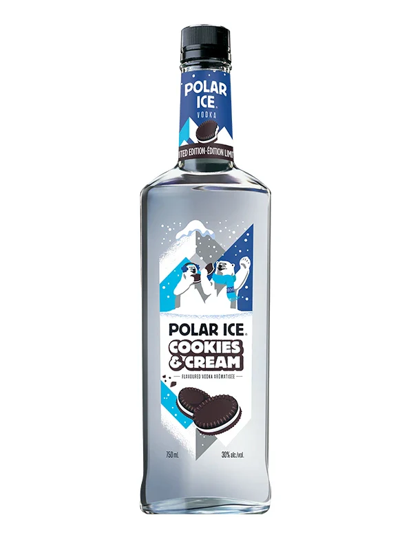 POLAR ICE COOKIES & CREAM VODKA 750ML @ Deerfoot Meadows [1061065]