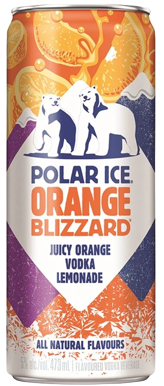 POLAR ICE ORANGE BLIZZARD 473ML CAN @ Deerfoot Meadows [1051397]