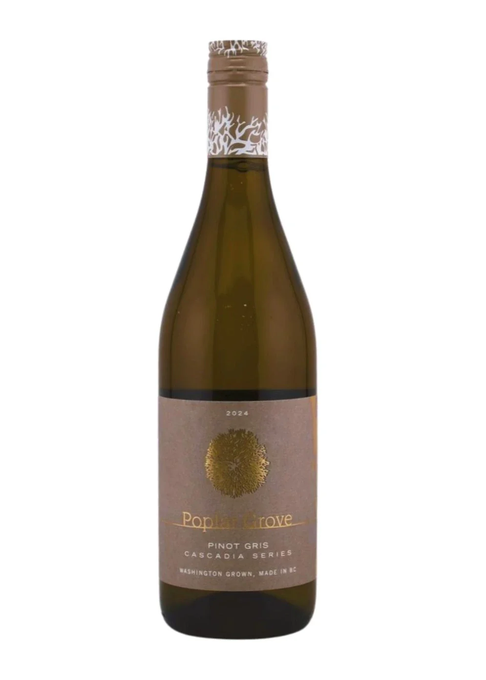 POPLAR GROVE CASCADIA SERIES PINOT GRIS 750ML @ Saskatoon [1058817]