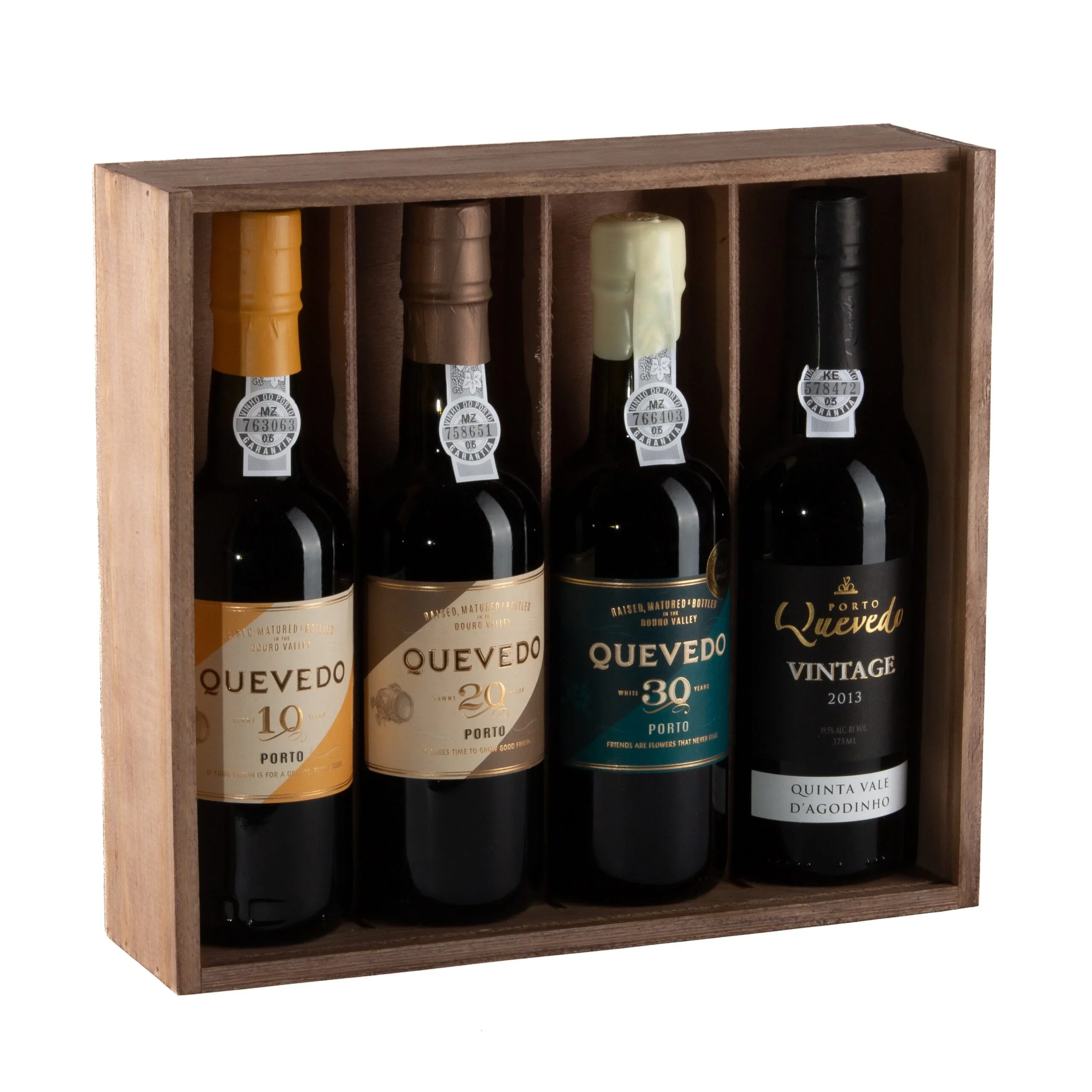 QUEVEDO CONNOISSEUR PORT WOOD GIFT PACK 375ML 4PK @ Deerfoot Meadows [1043409]