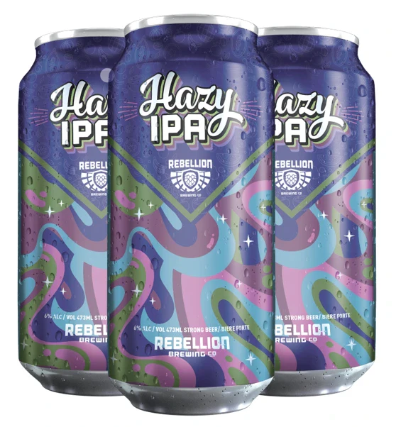REBELLION HAZY IPA 473ML 4PK CAN @ Deerfoot Meadows [1047629]
