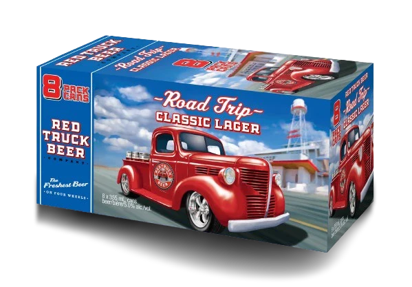 RED TRUCK LAGER 355ML 8PK CAN @ Saskatoon [1008865]
