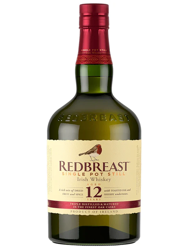 REDBREAST 12YR IRISH WHISKY SINGLE POT STILL 750ML @ Regina [1000911]
