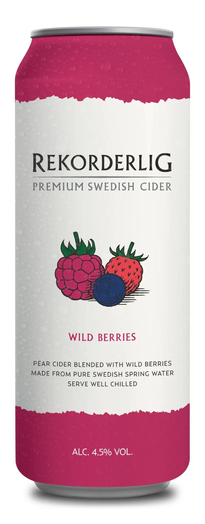 REKORDERLIG WILDBERRIES 500ML CAN @ MacTaggart [1003582]