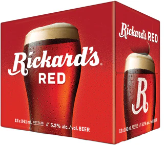 RICKARDS RED 341ML 12PK BT @ MacTaggart [1004190]