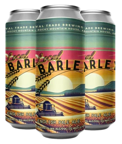 RIVAL TRADE LOCAL BARLEY ENGLISH PALE ALE 473ML 4PK CAN @ MacTaggart [1053562]