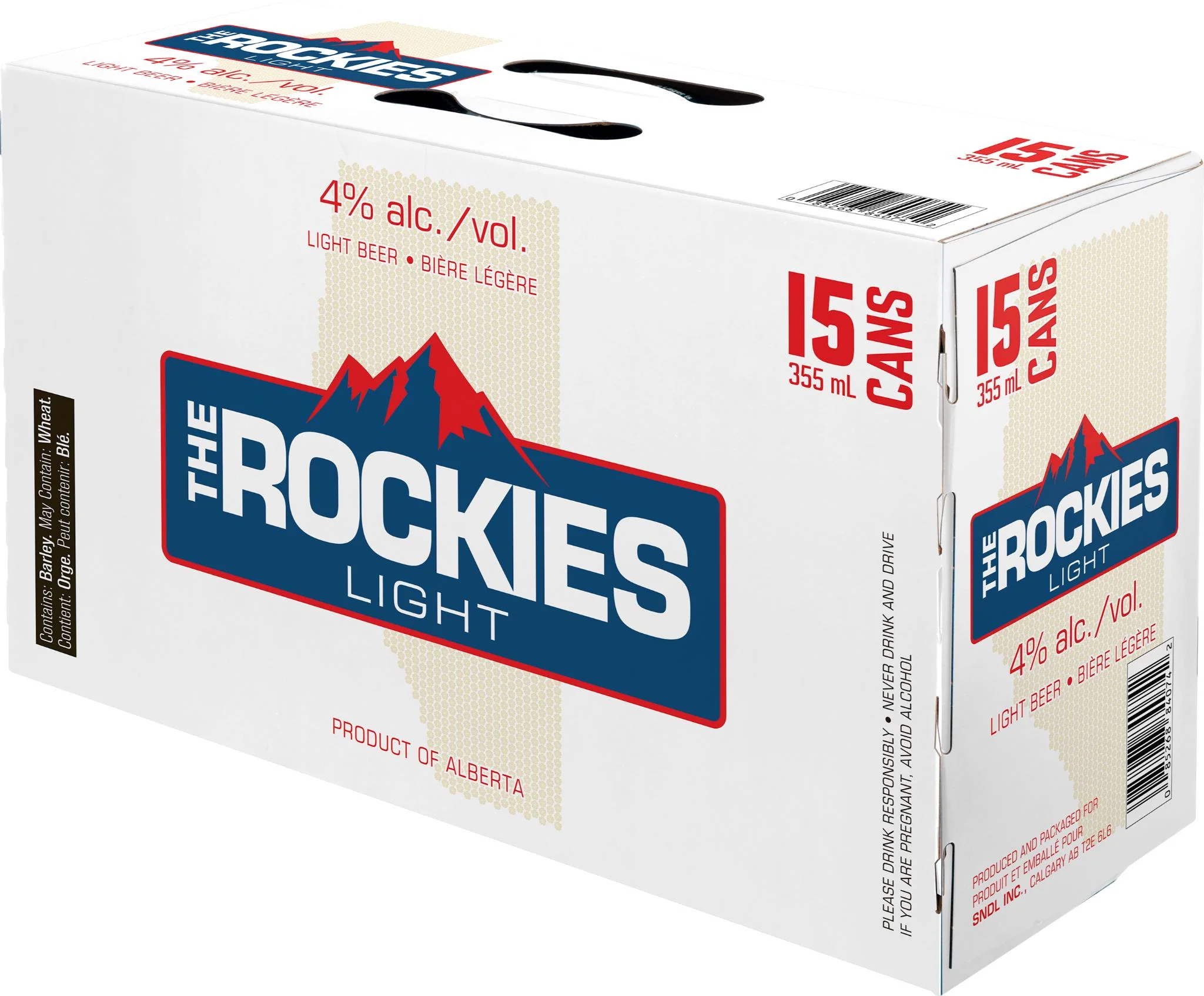 ROCKIES LIGHT 355ML 15PK CAN @ Southgate [1075483]