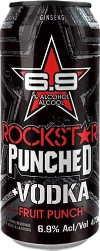 ROCKSTAR VODKA FRUIT PUNCH 473ML CAN @ Saskatoon [1002701]