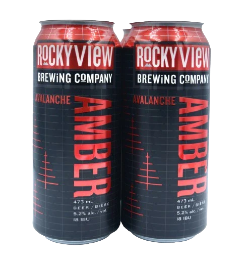 ROCKY VIEW AMBER 473ML 4PK CAN @ Deerfoot Meadows [1028193]