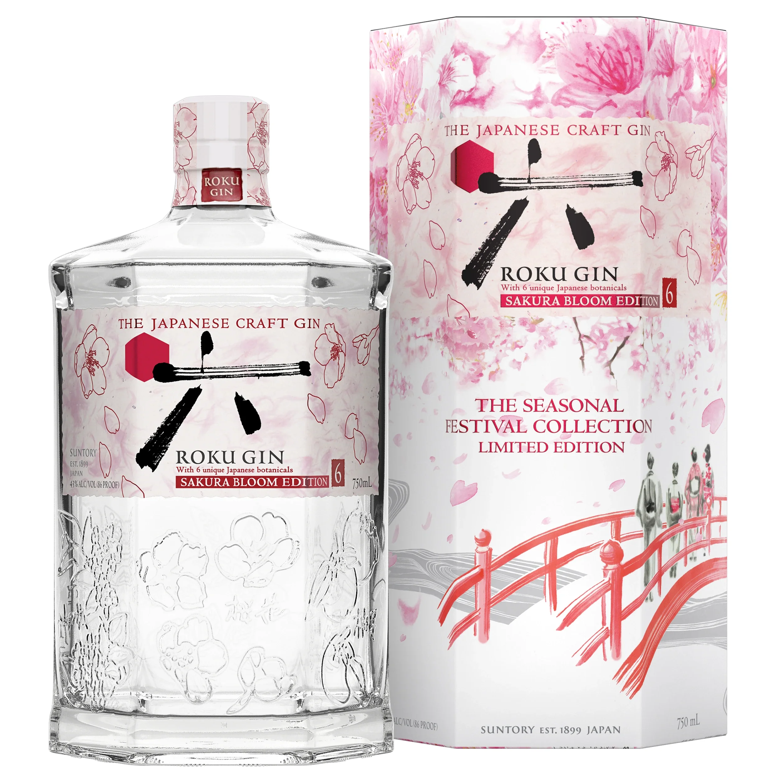ROKU SAKURA BLOOM CRAFT GIN 700ML @ Saskatoon [1059818]