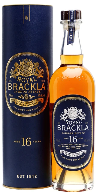 ROYAL BRACKLA 16YR HIGHLAND SINGLE MALT SCOTCH WHISKY 750ML @ Deerfoot Meadows [1011151]
