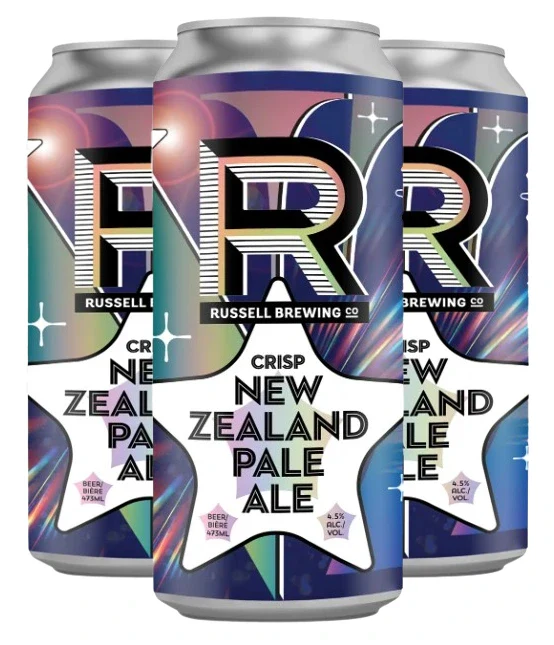 RUSSELL CRISP NEW ZEALAND PALE ALE 473ML 4PK CAN @ MacTaggart [1045896]