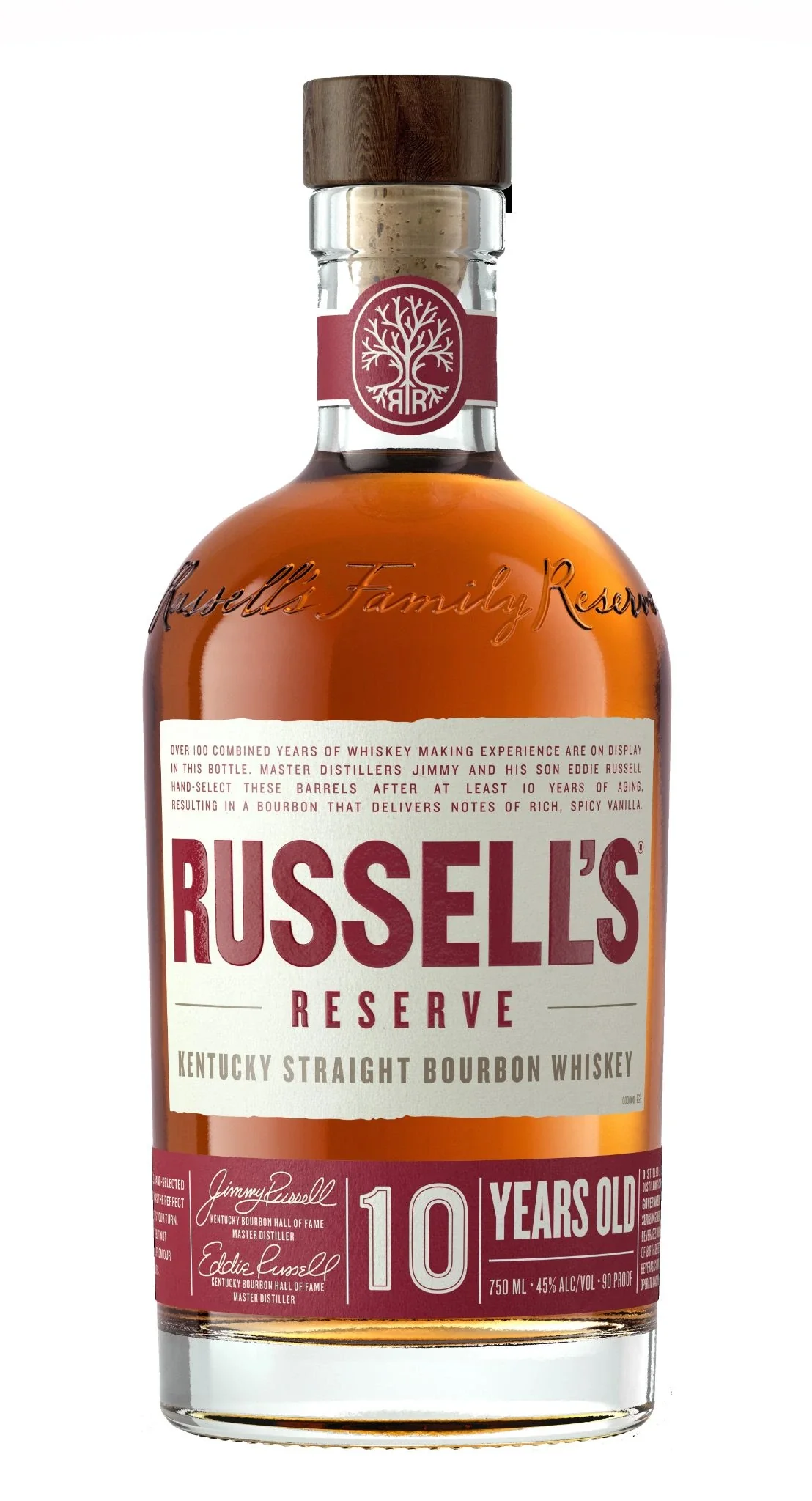 RUSSELLS RESERVE 10YR BOURBON WHISKEY 750ML @ MacTaggart [1014432]
