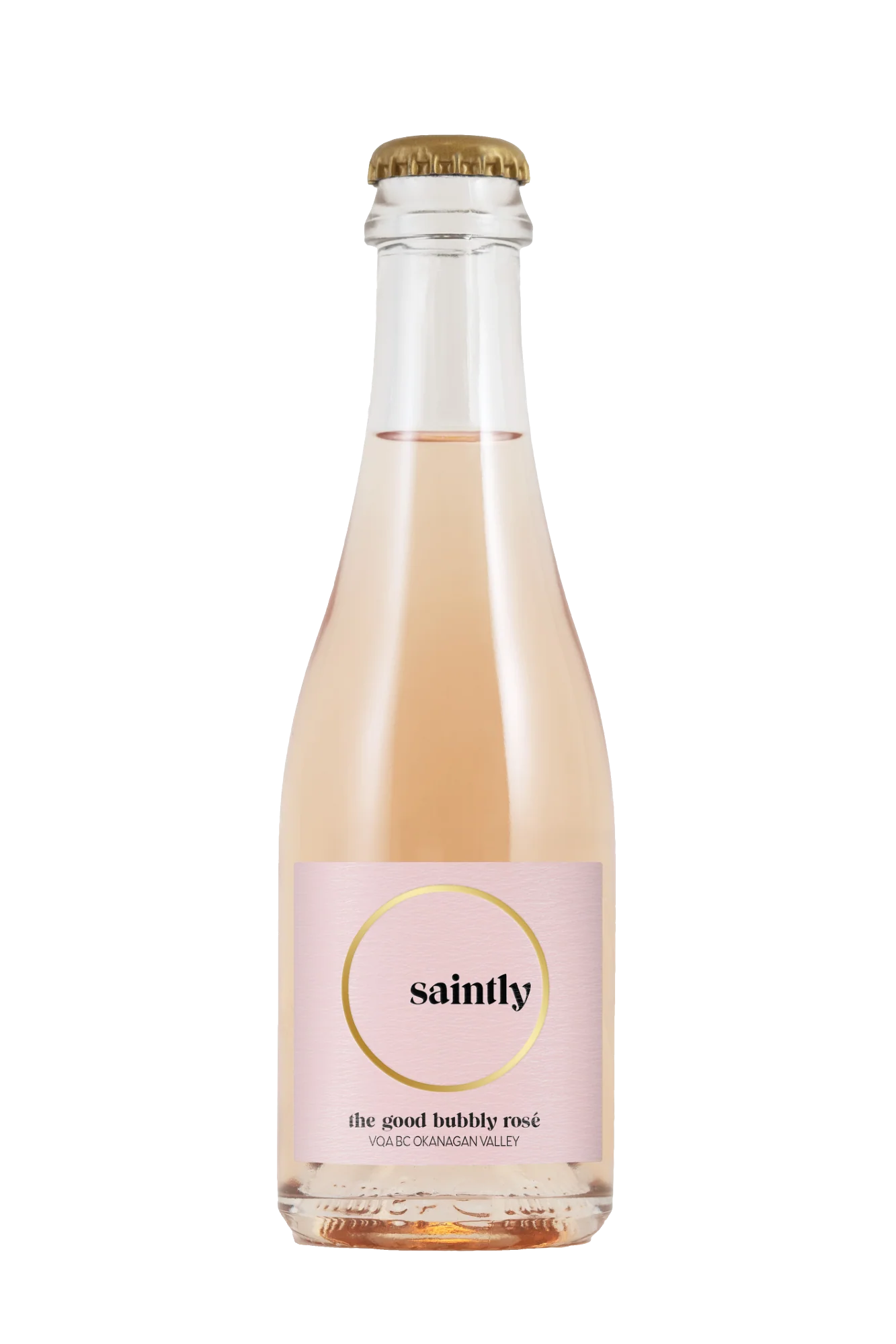 SAINTLY THE GOOD BUBBLY ROSE 200ML BT @ Kelowna [1048195]