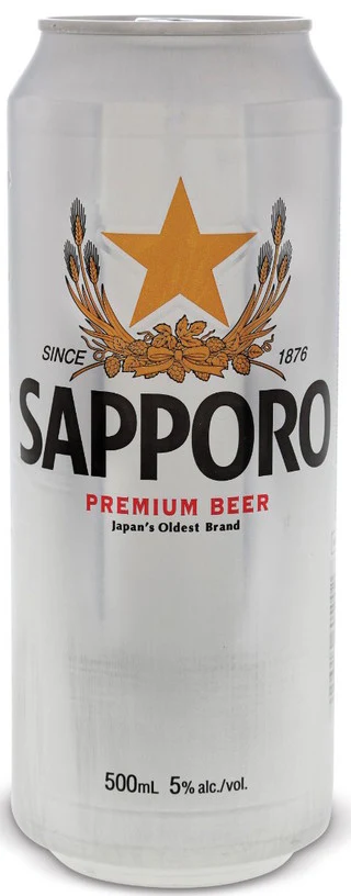 SAPPORO 500ML CAN @ Deerfoot Meadows [1000248]