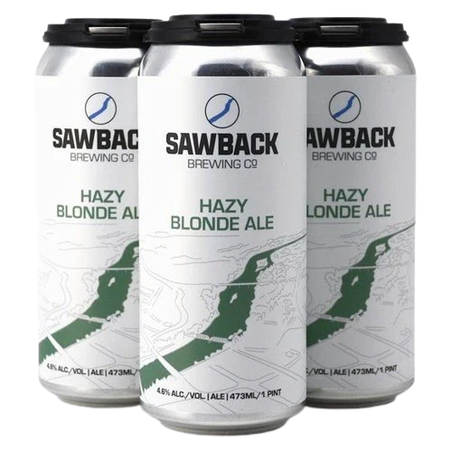 SAWBACK HAZY BLONDE ALE 473ML 4PK CAN @ MacTaggart [1009462]