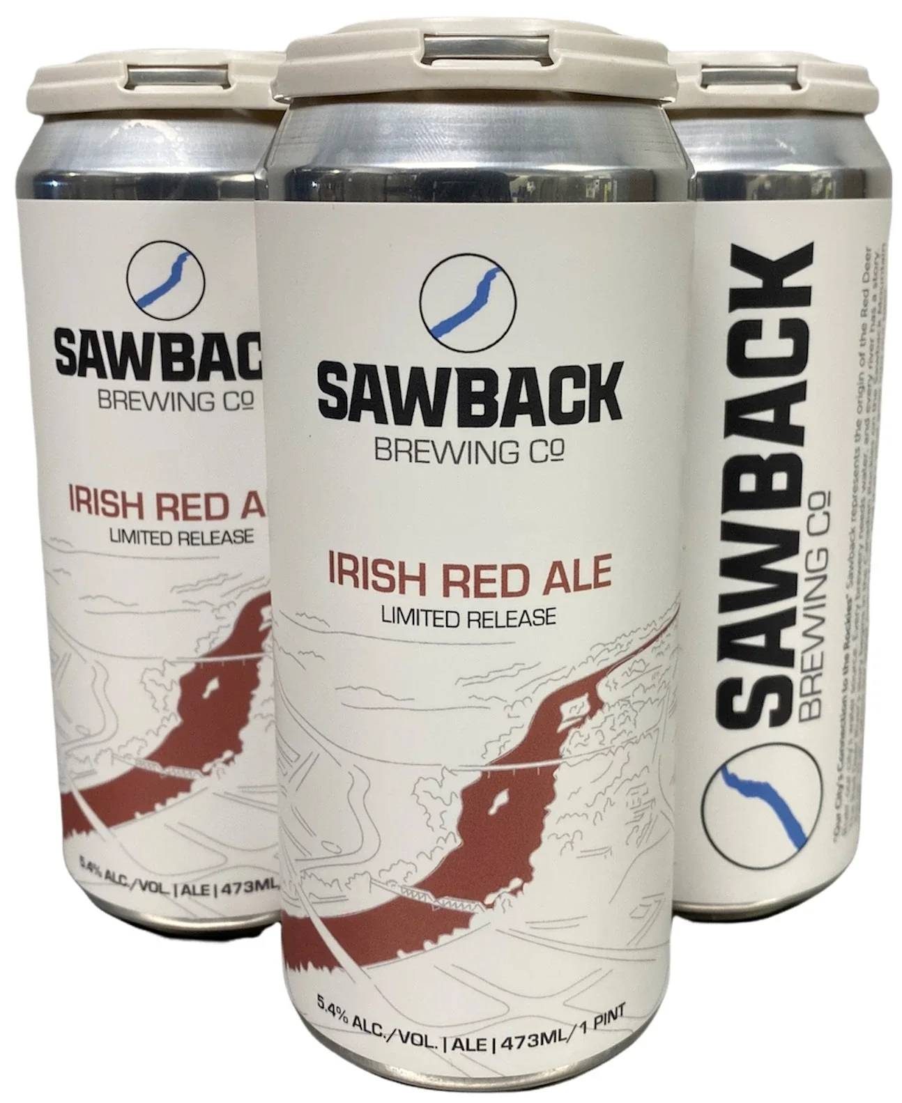 SAWBACK IRISH RED ALE 473ML 4PK CAN @ MacTaggart [1049312]