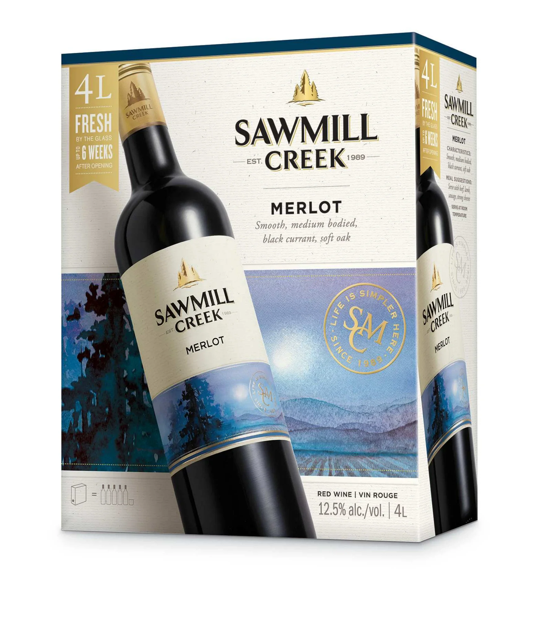 SAWMILL CREEK MERLOT 4L @ Deerfoot Meadows [1004224]
