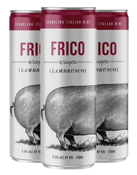 SCARPETTA FRICO LAMBRUSCO 250ML 4PK CAN @ Deerfoot Meadows [1023482]