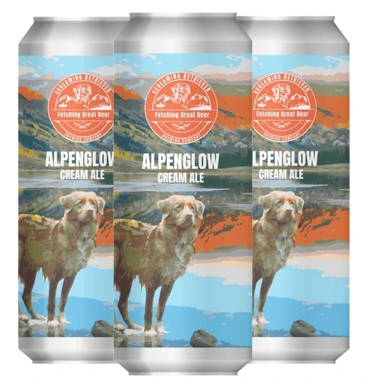 SCREAMING TOLLER ALPENGLOW ORANGE VANILLA ALE 473ML 4PK CAN @ Deerfoot Meadows [1033233]