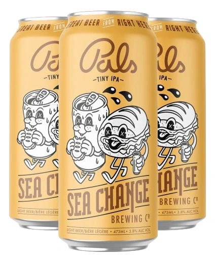 SEA CHANGE PALS TINY IPA 473ML 4PK CAN @ MacTaggart [1044542]