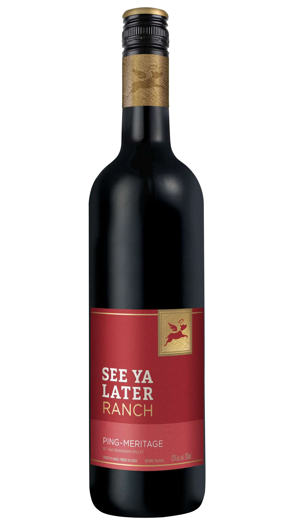 SEE YA LATER RANCH RED BLEND VQA 750ML @ Lethbridge [1010283]