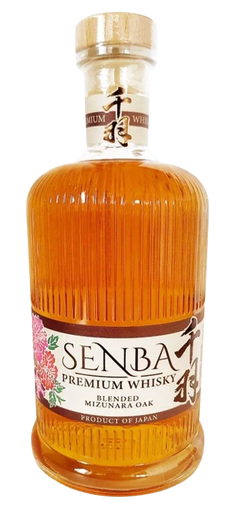 SENBA JAPANESE PREMIUM BLENDED MIZUNARA OAK WHISKY 700ML @ MacTaggart [1053243]