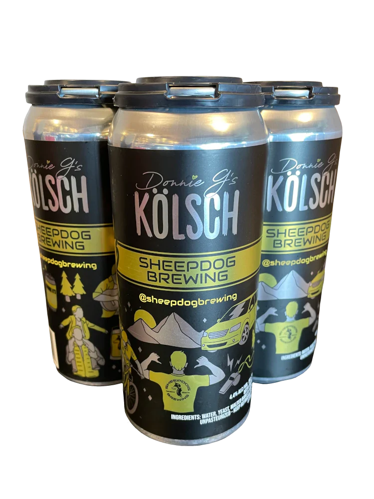 SHEEPDOG DONNIE G KOLSCH 473ML 4PK CAN @ MacTaggart [1049525]