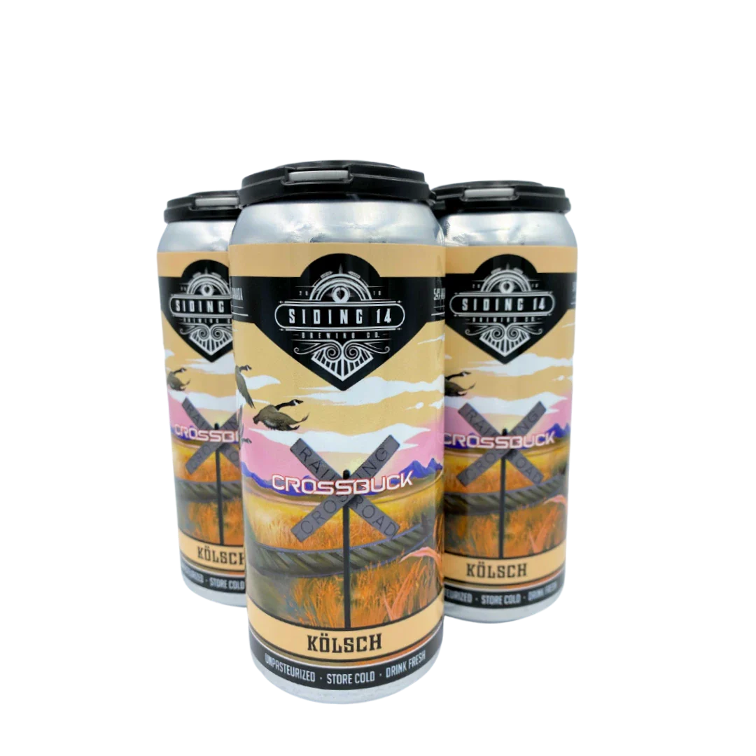 SIDING 14 CROSSBUCK KOLSCH 473ML 4PK CAN @ MacTaggart [1039095]