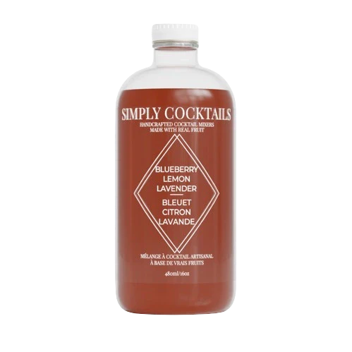 SIMPLY COCKTAILS BLUEBERRY LEMON LAVENDER 480ML @ Deerfoot Meadows [1028242]
