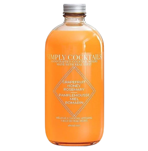 SIMPLY COCKTAILS GRAPEFRUIT HONEY ROSEMARY 480ML @ MacTaggart [1028241]