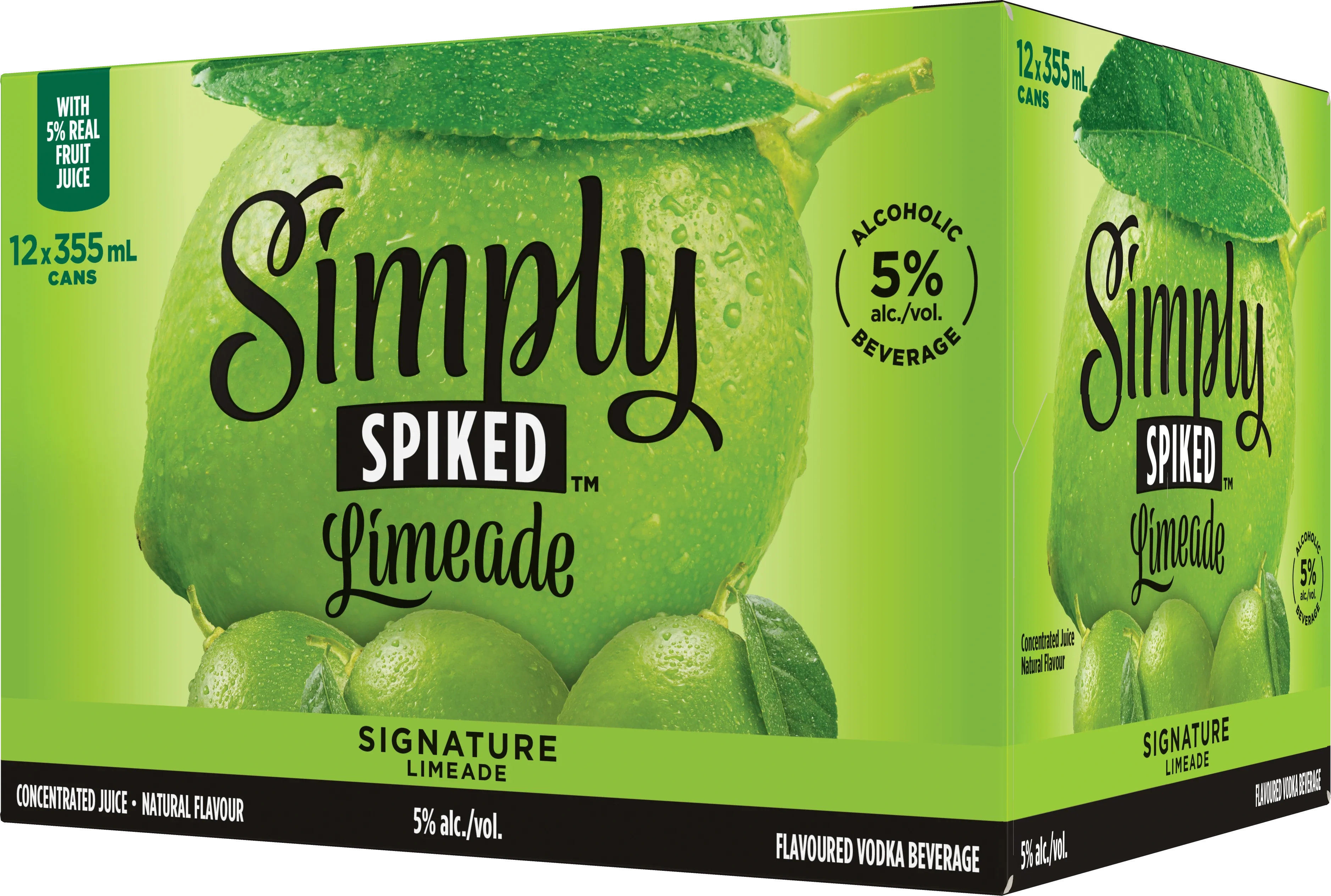 SIMPLY SPIKED SIGNATURE LIMEADE 355ML 12PK CAN @ Saskatoon [1056055]