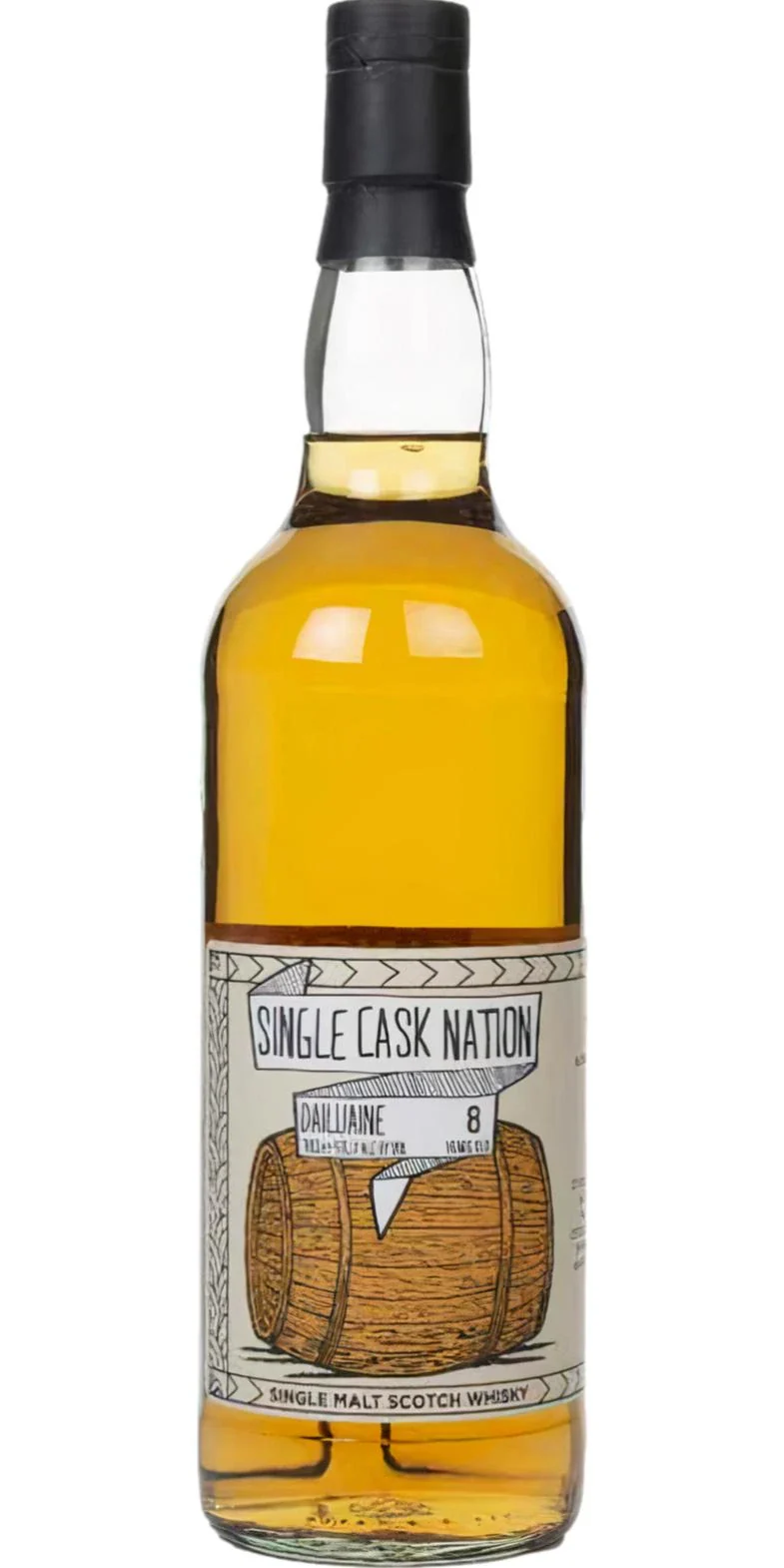 SINGLE CASK NATION DAILUAINE 8YR 700ML @ Deerfoot Meadows [1045038]
