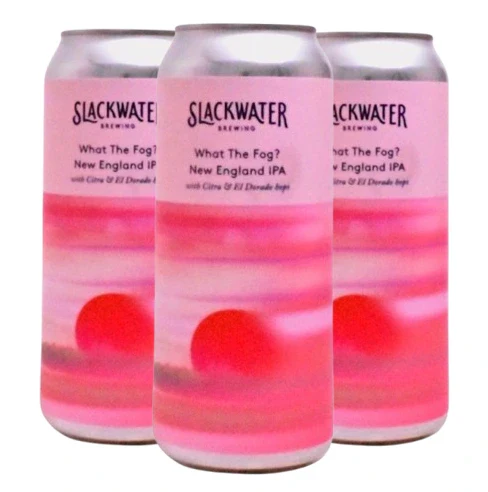 SLACKWATER WHAT THE FOG NE IPA 473ML 4PK CAN @ MacTaggart [1035595]
