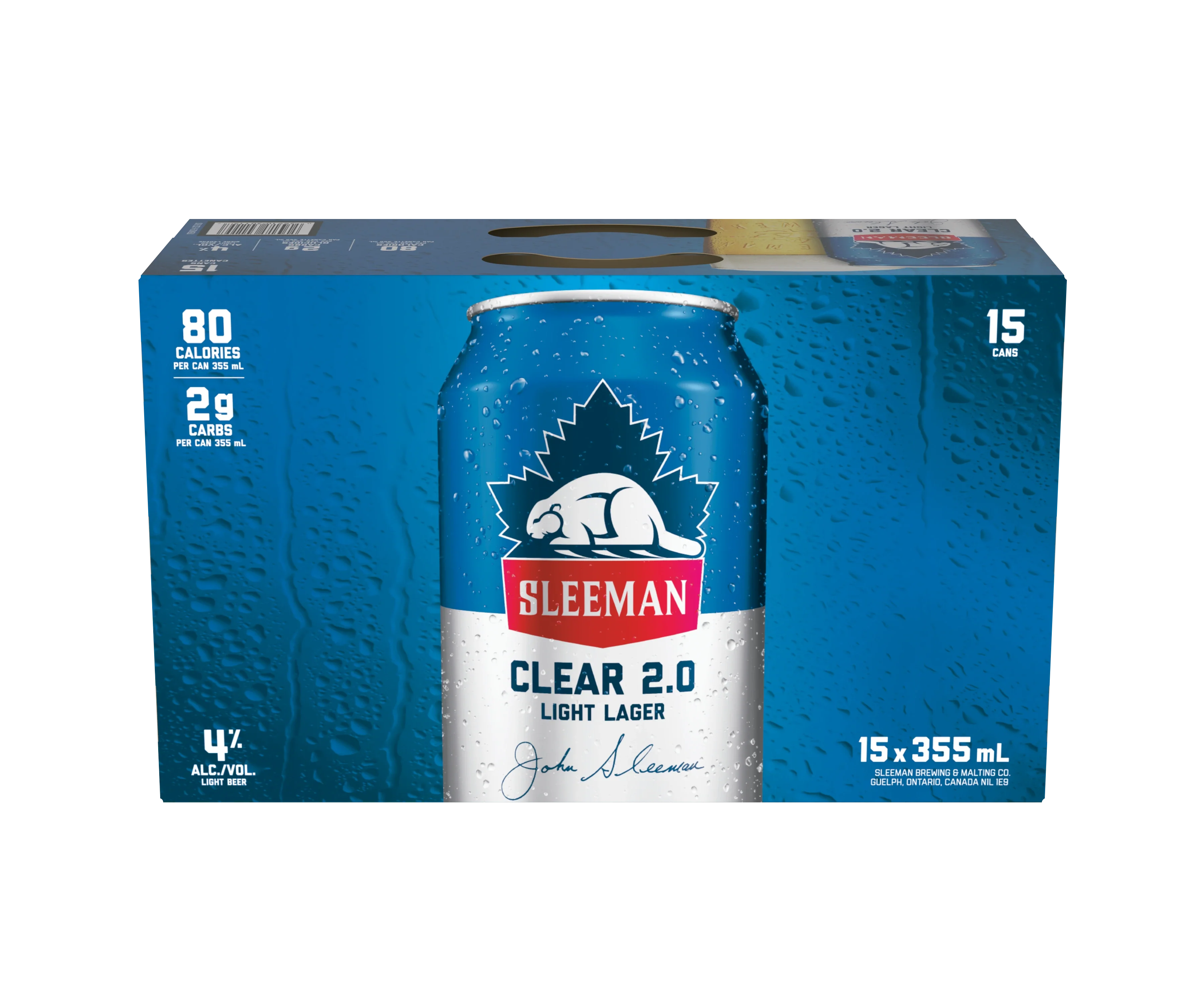 SLEEMAN CLEAR 355ML 15PK CAN @ Saskatoon [1004426]