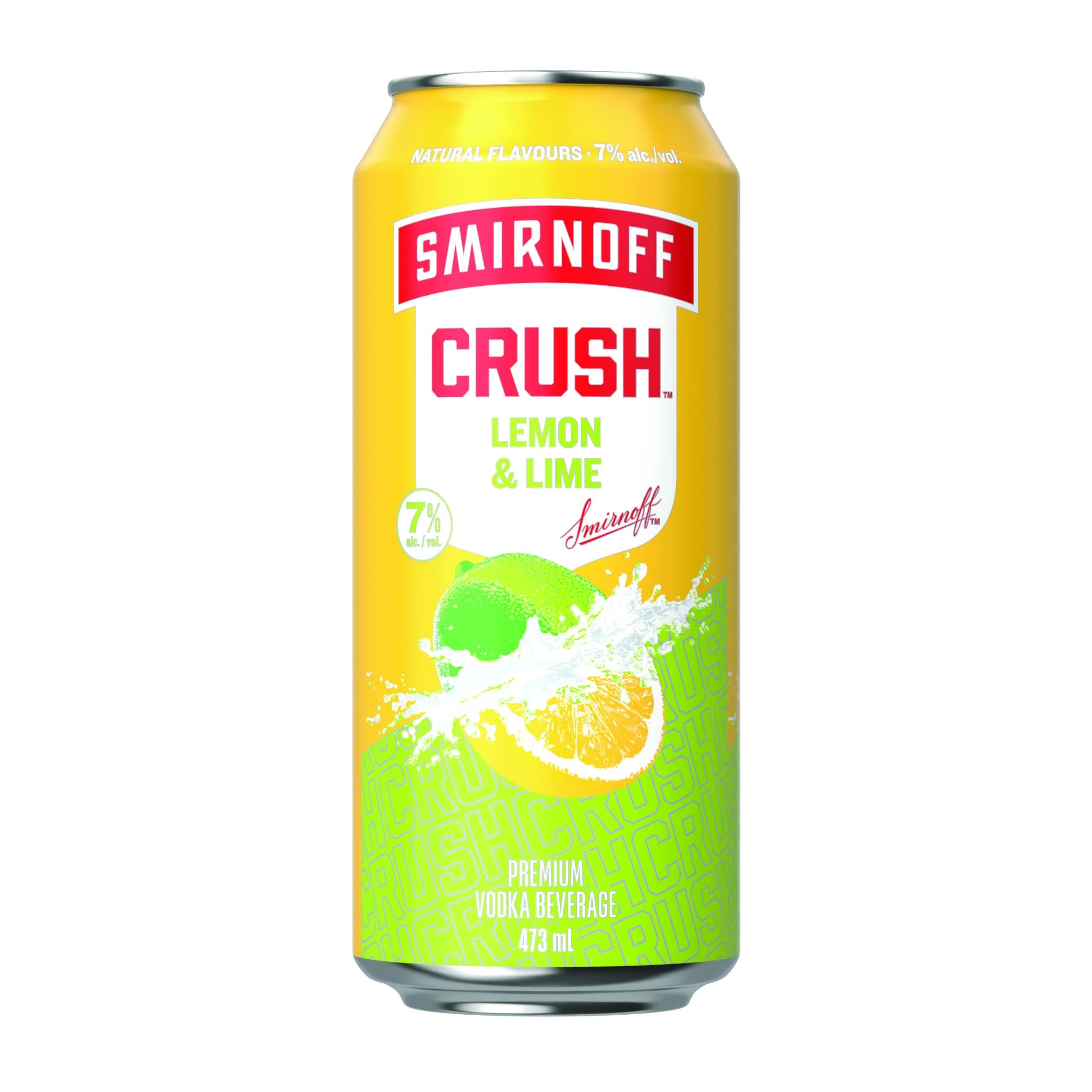 SMIRNOFF CRUSH LEMON & LIME 355ML 6PK CAN @ Deerfoot Meadows [1071680]