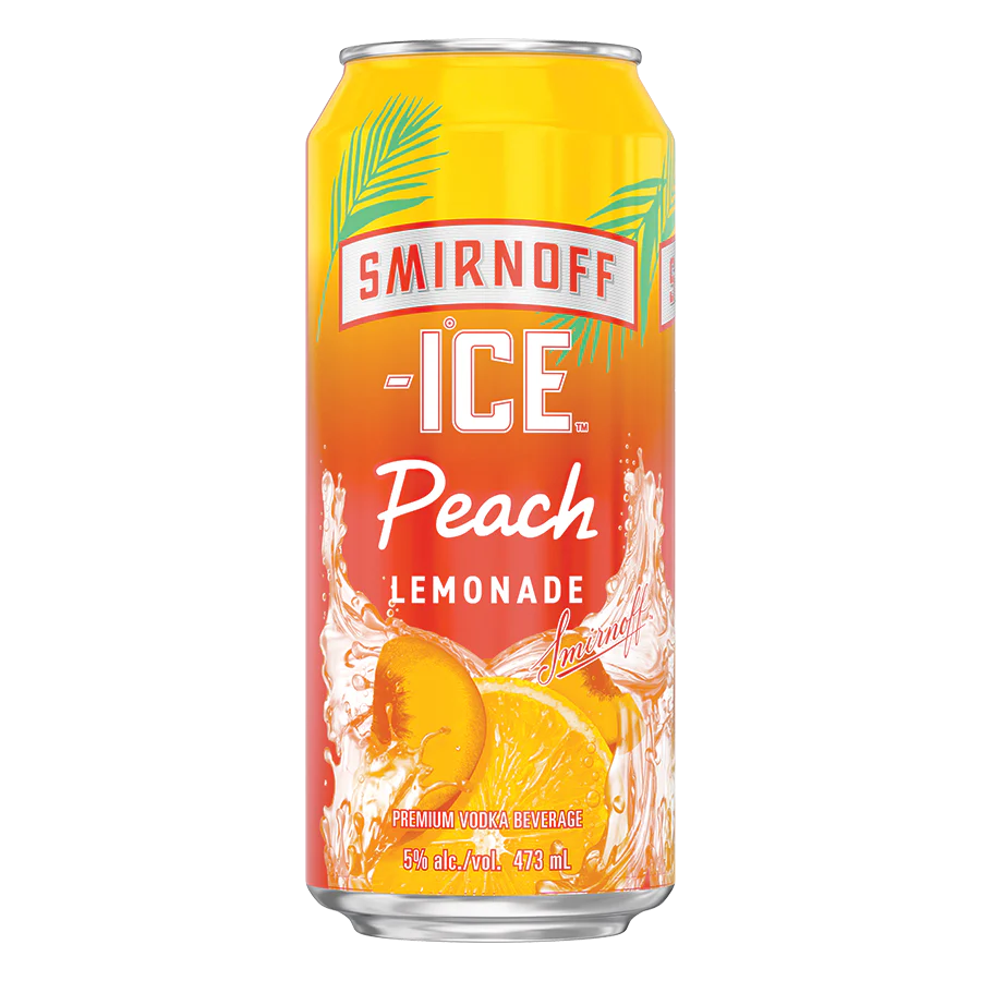 SMIRNOFF ICE PEACH LEMONADE 473ML CAN @ MacTaggart [1038447]