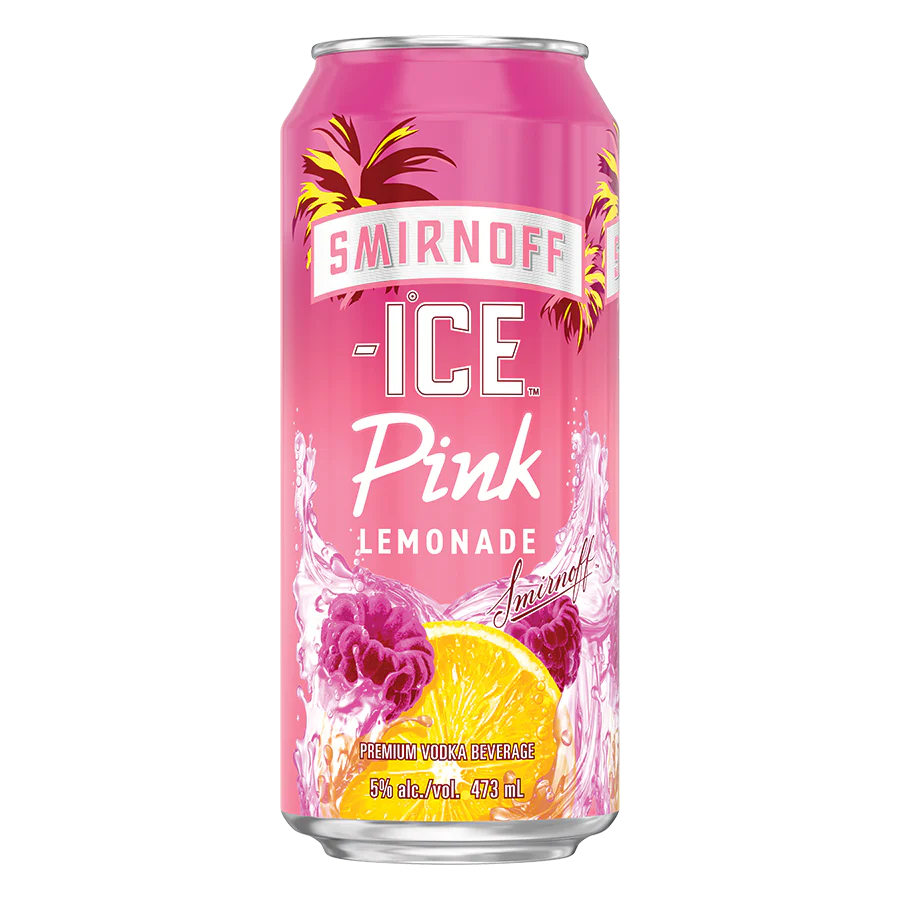 SMIRNOFF ICE PINK LEMONADE 473ML CAN @ Deerfoot Meadows [1032330]