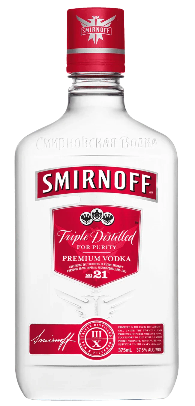 SMIRNOFF VODKA 375ML @ MacTaggart [1000266]