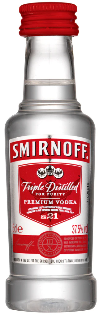 SMIRNOFF VODKA 50ML @ Deerfoot Meadows [1001850]