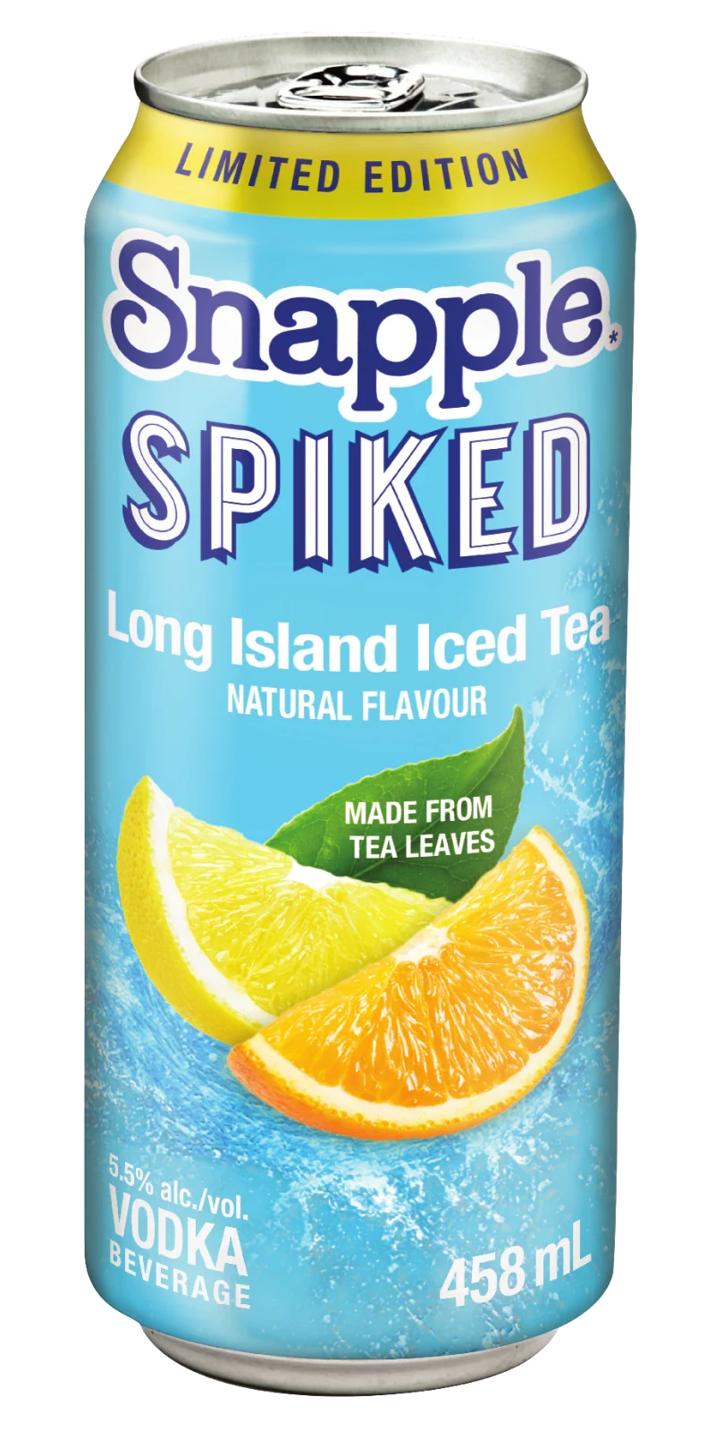 SNAPPLE SPIKED LONG ISLAND ICED TEA 458ML CAN @ Deerfoot Meadows [1024023]