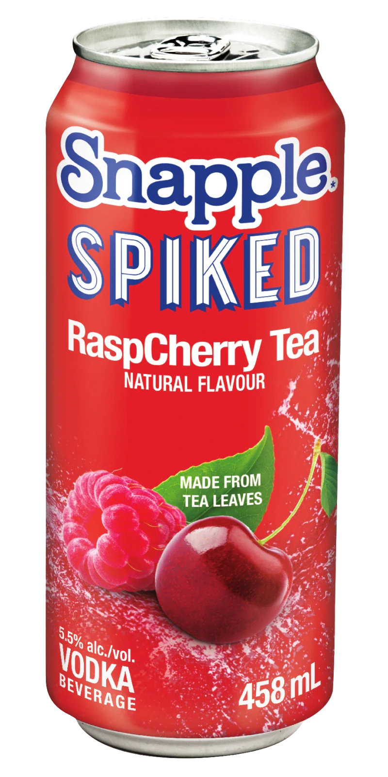 SNAPPLE SPIKED RASPCHERRY TEA 458ML CAN @ Saskatoon [1004483]