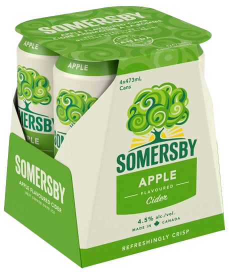 SOMERSBY APPLE CIDER 473ML 4PK CAN @ Deerfoot Meadows [1000490]