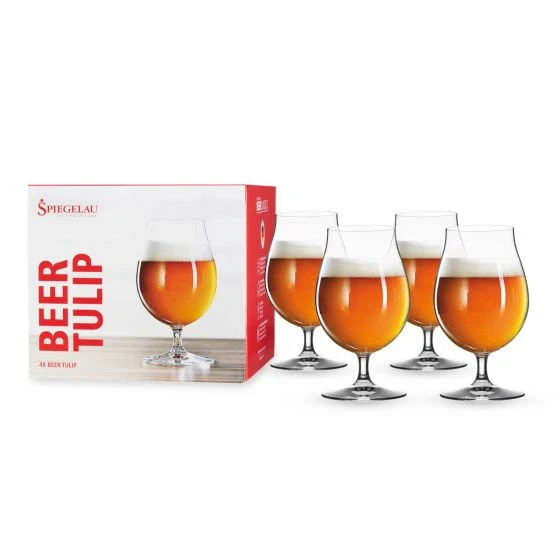 SPIEGELAU 459ML TULIP BEER GLASS SET OF 4 @ MacTaggart [1022548]