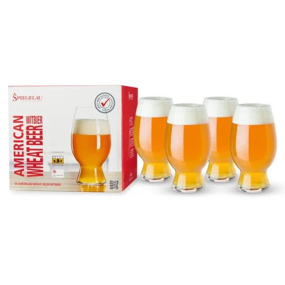 SPIEGELAU 784ML AM WHEAT BEER GLASS SET OF 4 @ MacTaggart [1022562]