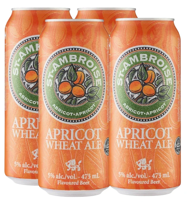 ST AMBROISE APRICOT WHEAT ALE 473ML 4PK CAN @ Deerfoot Meadows [1033095]