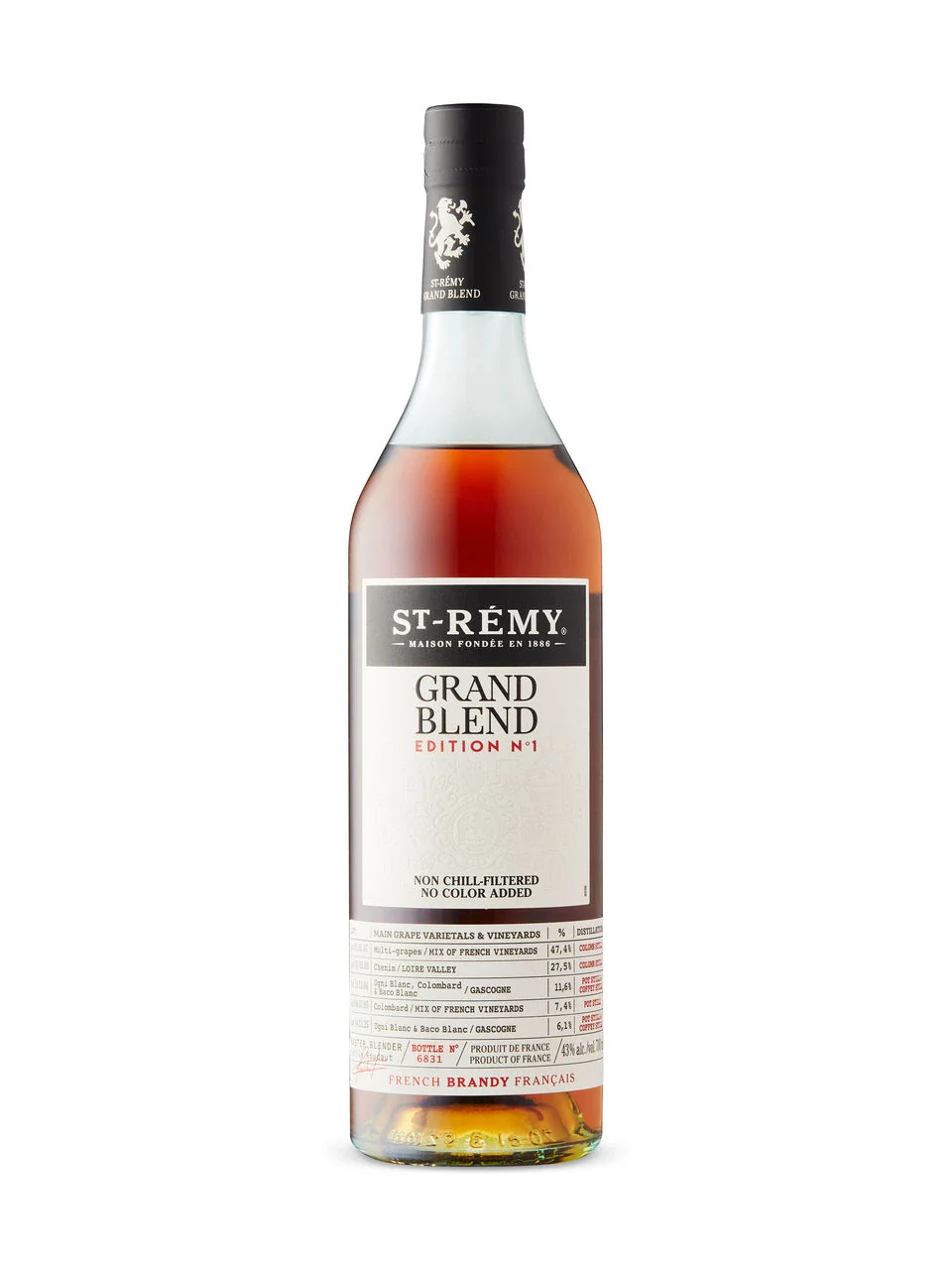 ST REMY GRAND BLEND BRANDY 700ML @ MacTaggart [1058731]